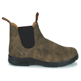 2056 Water-Resistant Leather Unisex Chelsea Boots