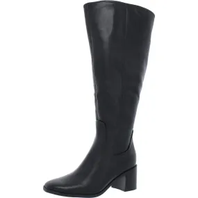 27 Edit Womens Edda Leather Wide Calf Knee-High Boots