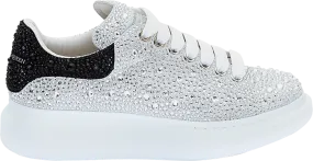 Alexander McQueen Oversized Sneaker 'White Black Crystal'