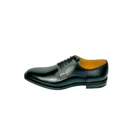 Bally Salfano Black Leather Derby