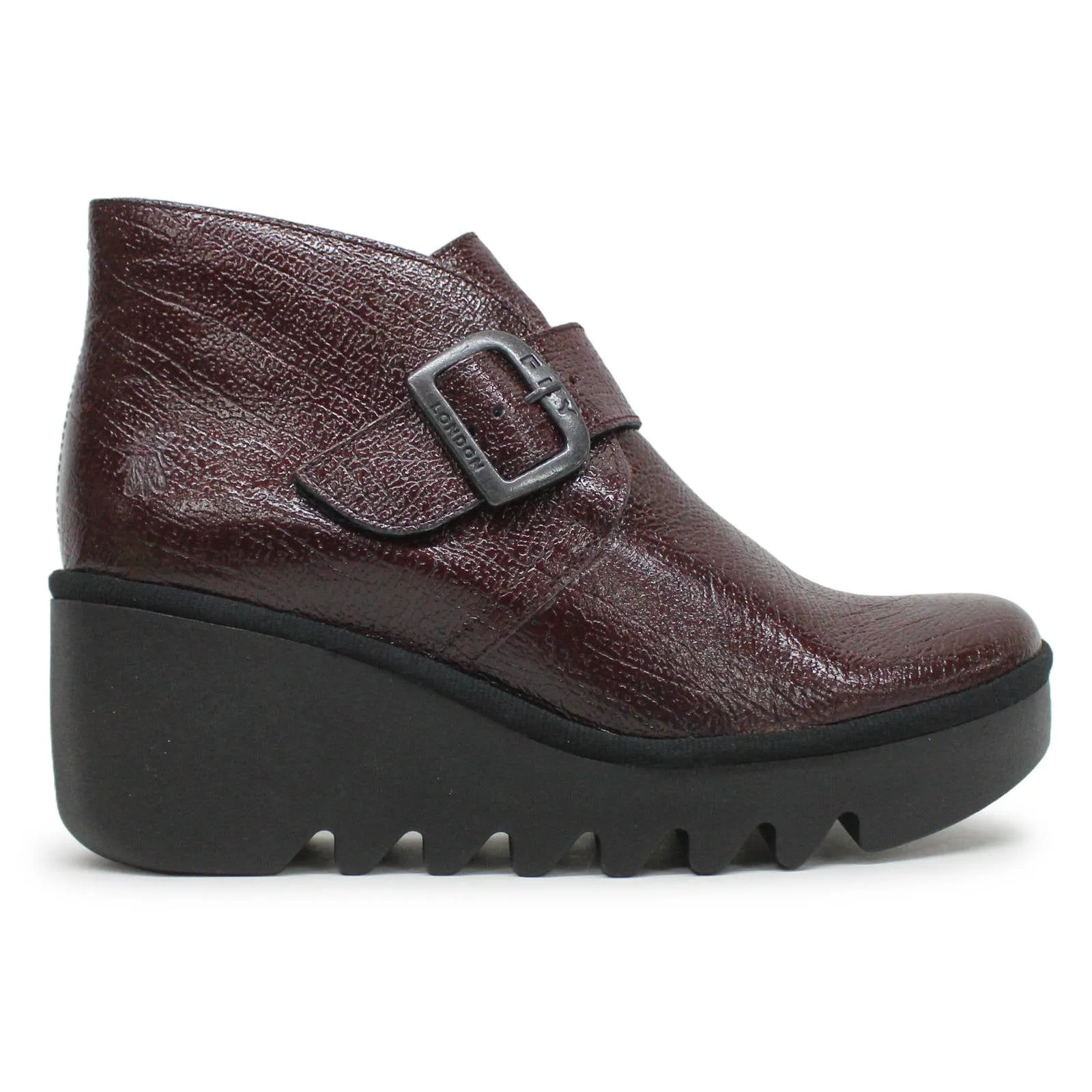 BIRT397FLY Rock Leather Women's Ankle Boots