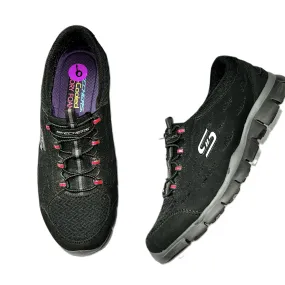 Black Shoes Athletic By Skechers, Size: 9