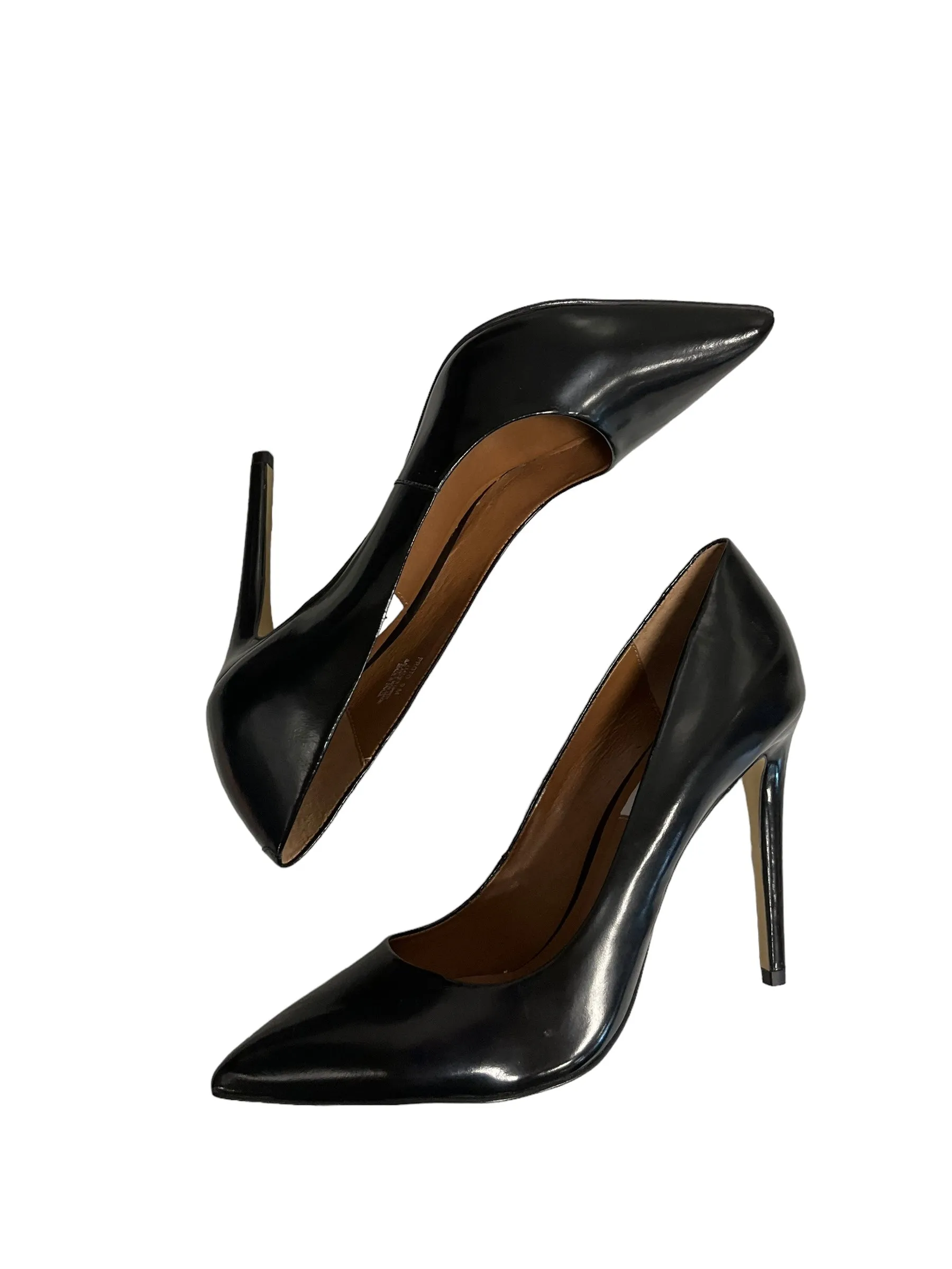 Black Shoes Heels Stiletto Steve Madden, Size 9