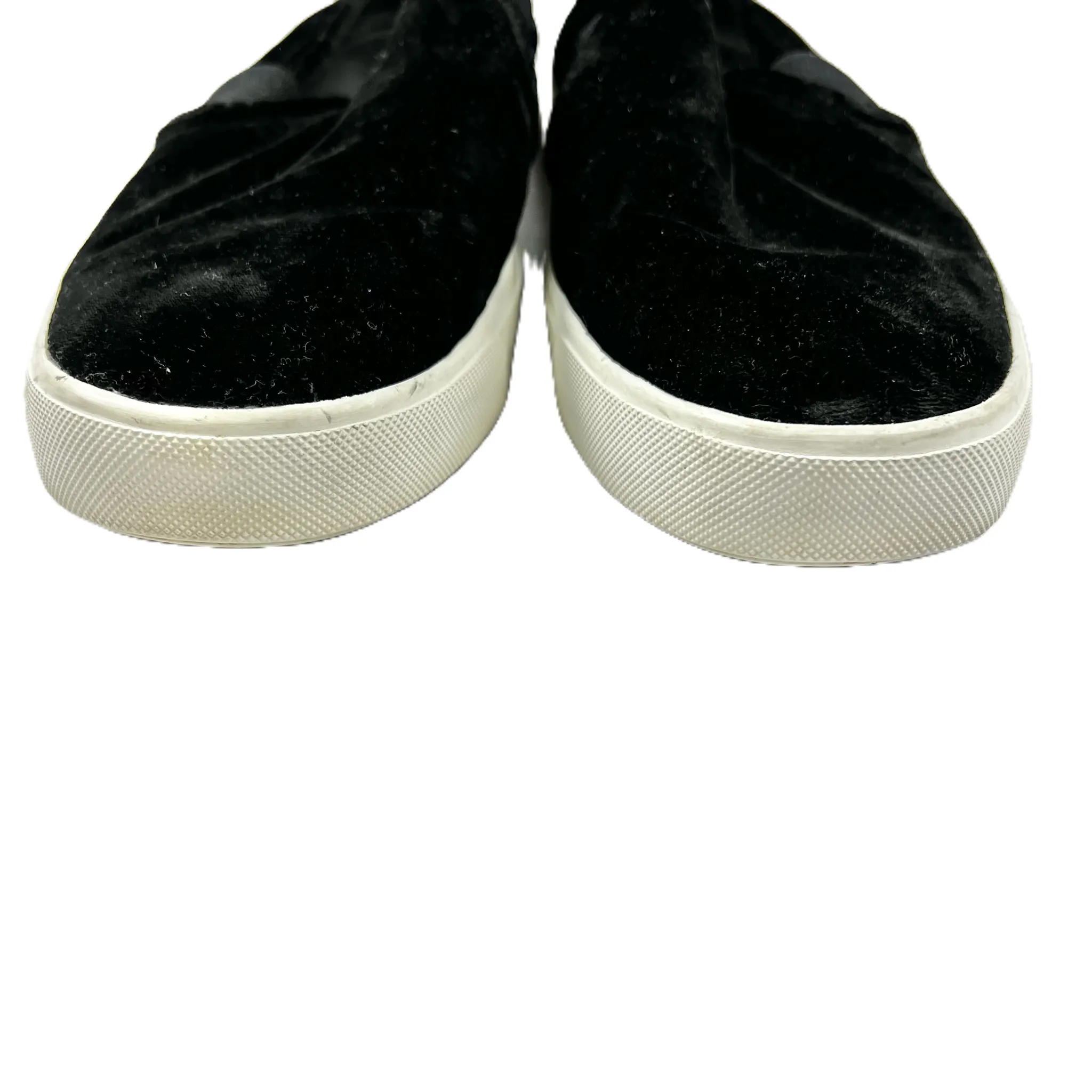 Black White Shoes Designer By Vince, Size: 8.5