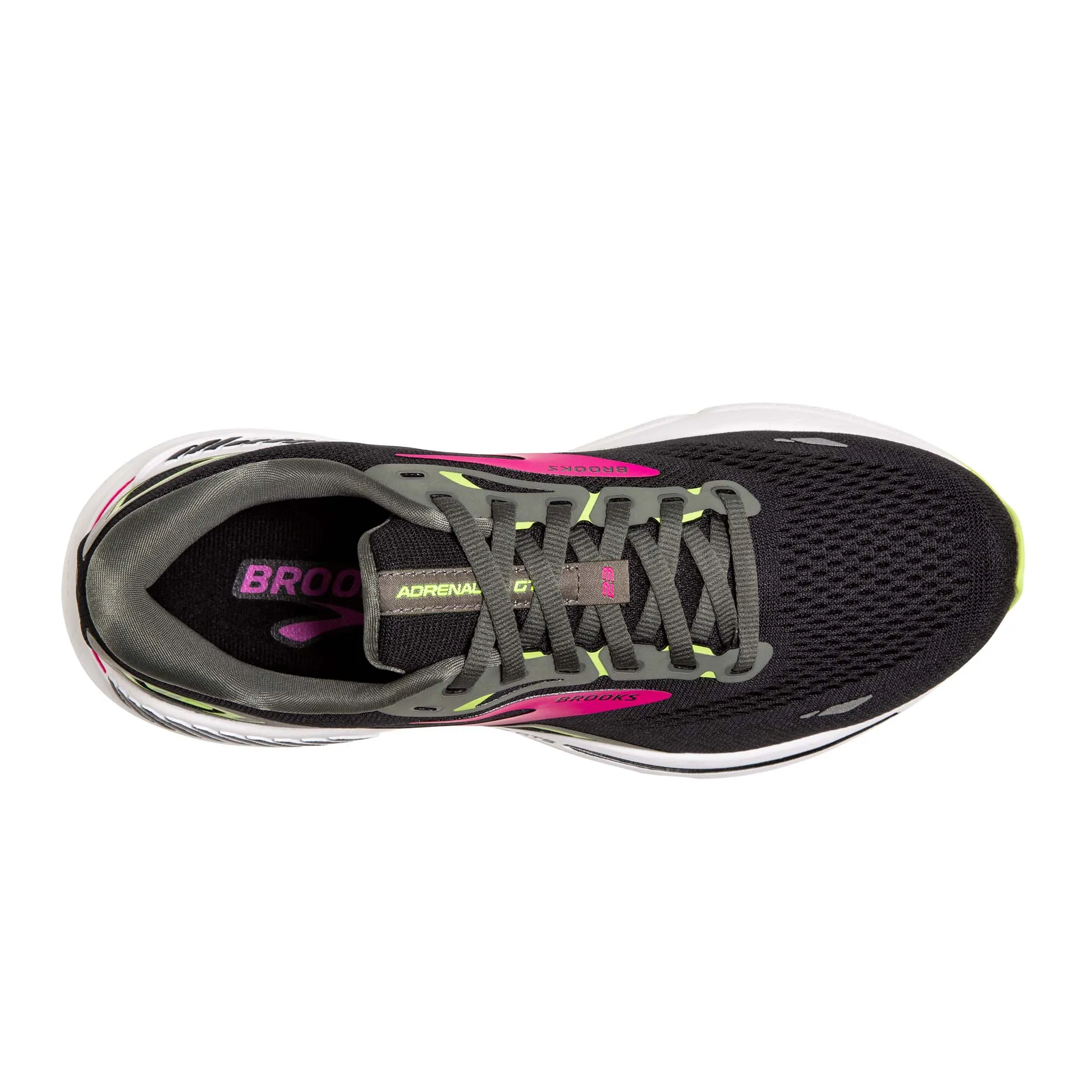 Brooks | Women's Adrenaline GTS 23 1D Running Shoes - Black/Gunmetal