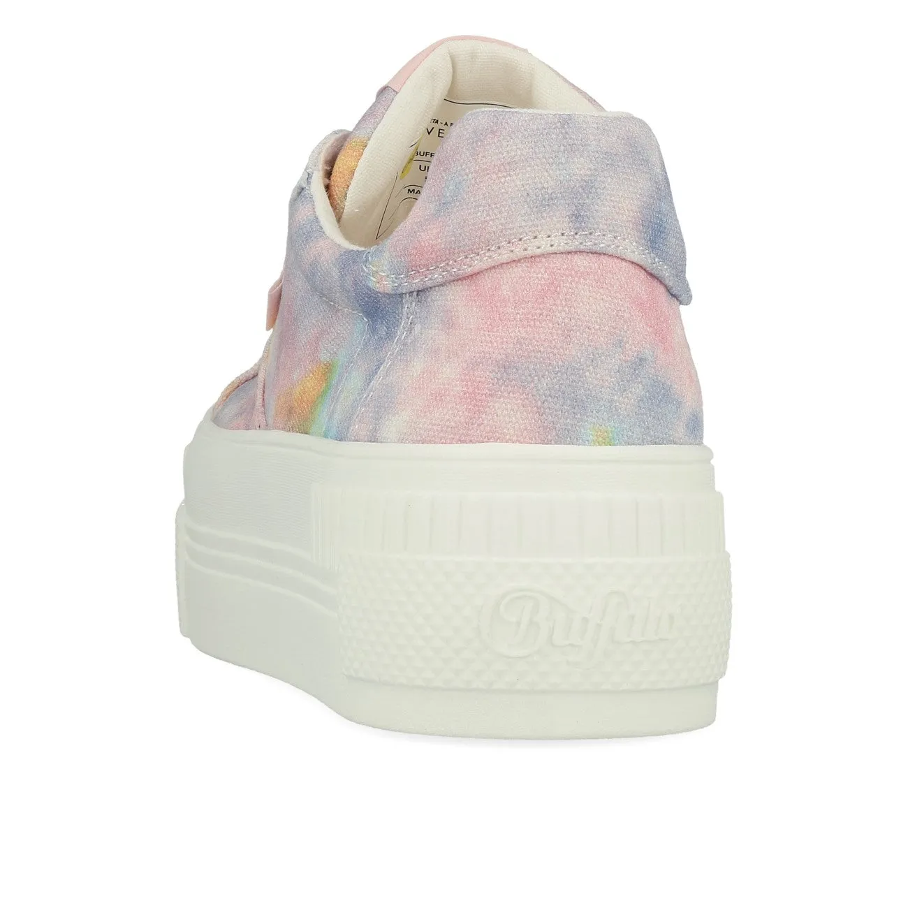 Buffalo Paired Sneaker Low Damen Organic Cotton Multi