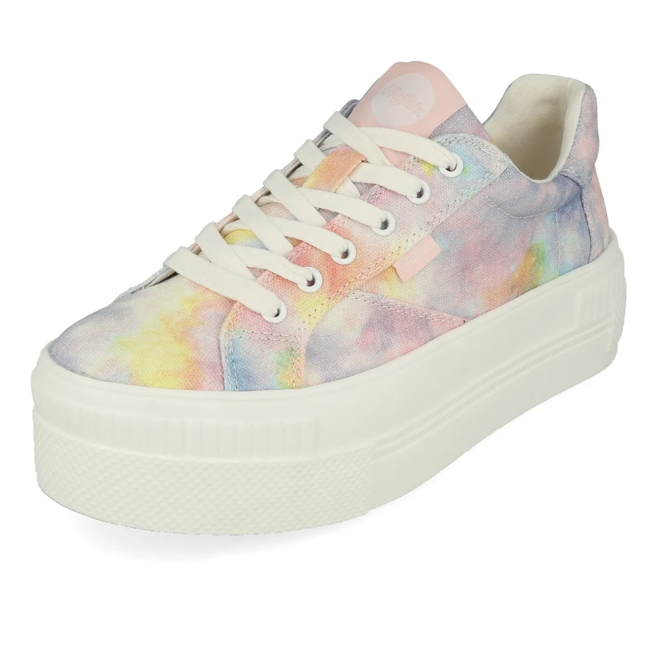 Buffalo Paired Sneaker Low Damen Organic Cotton Multi