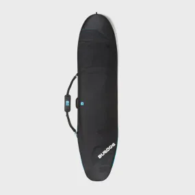 Bulldog Board Bag Core Longboard - Black/Cyan - Collect in store only