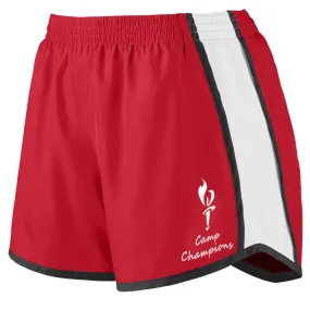 Camp Champions Girls Running Shorts