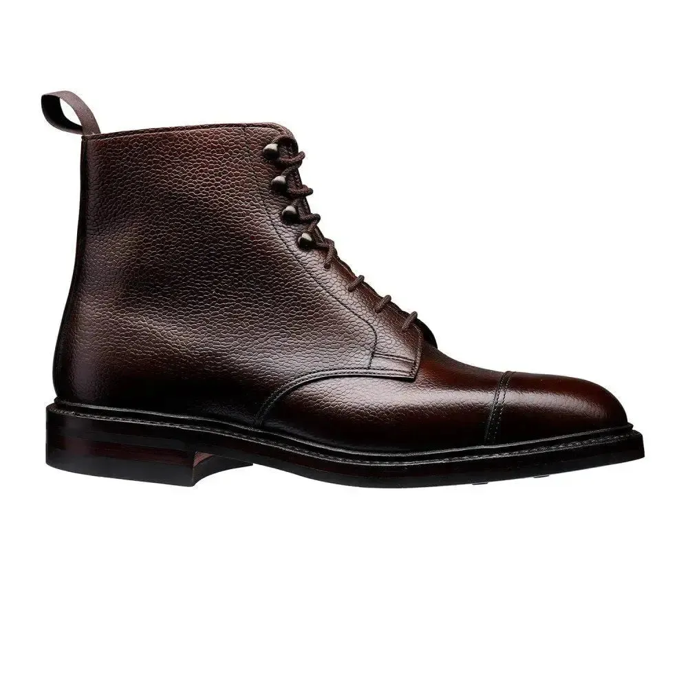 Dark Brown Coniston Country Grain Boots