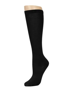 MAMIA GIRL'S KNEE HIGH SOCKS (KHS001_BLACK)