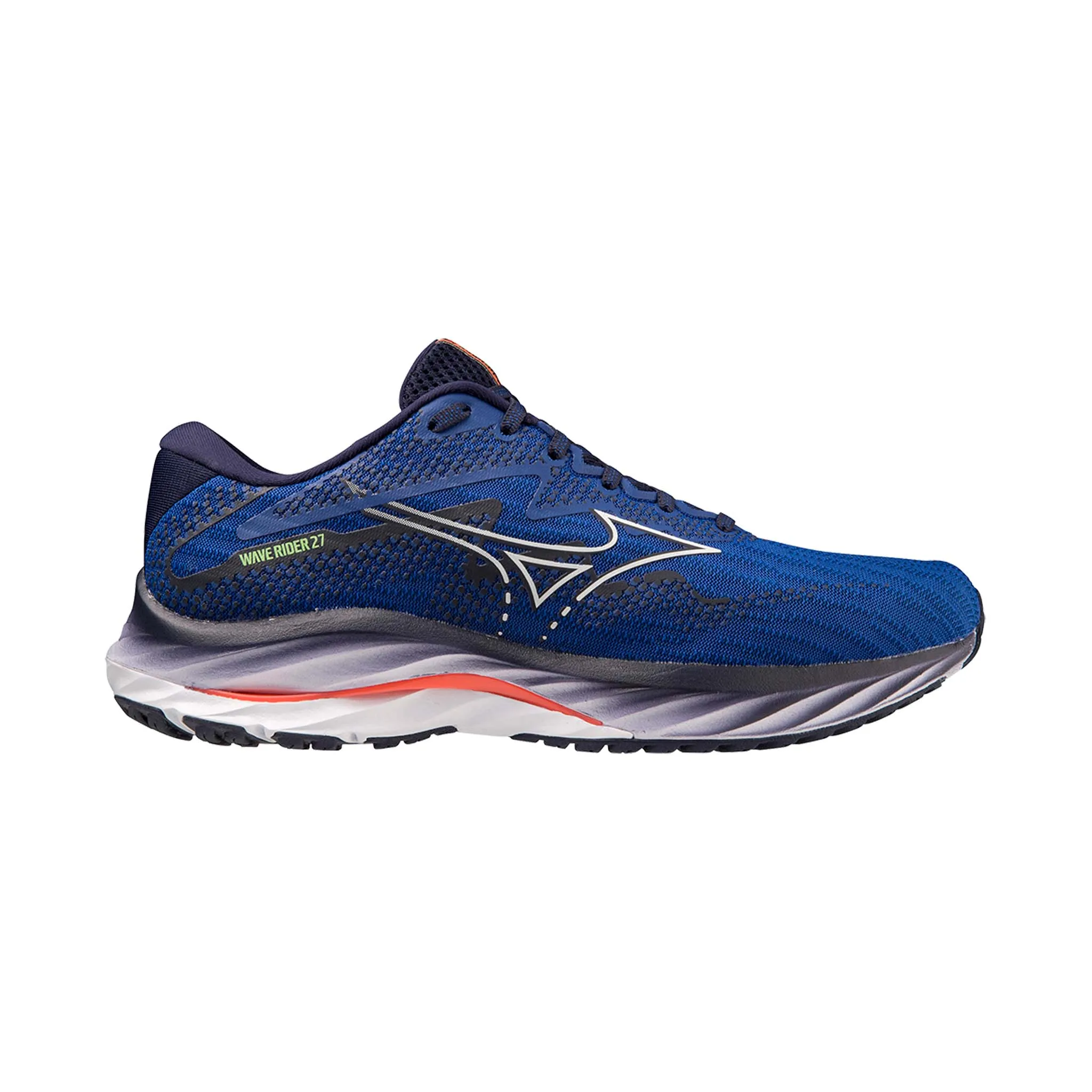 Mizuno | Men's Wave Rider 27 Running Shoes - Surf the Web