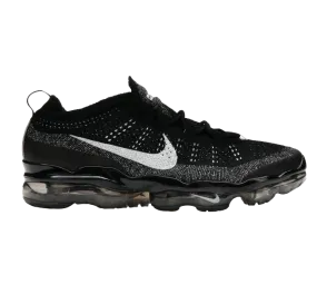 Nike Men's VaporMax 2023 Flyknit Shoes - Black / White / Grey