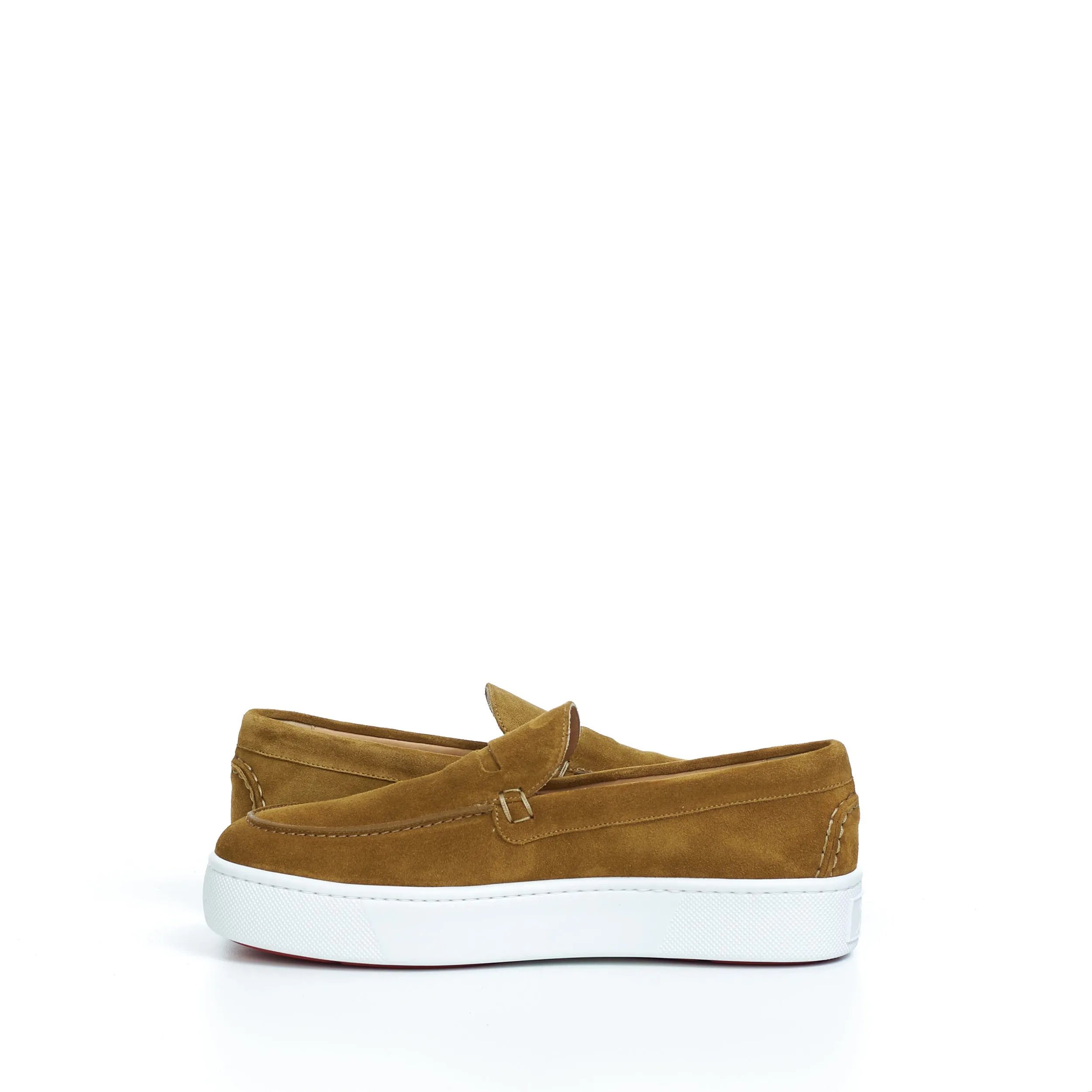 Paqueboat Boat Shoes In Cumin Brown Veau Velours