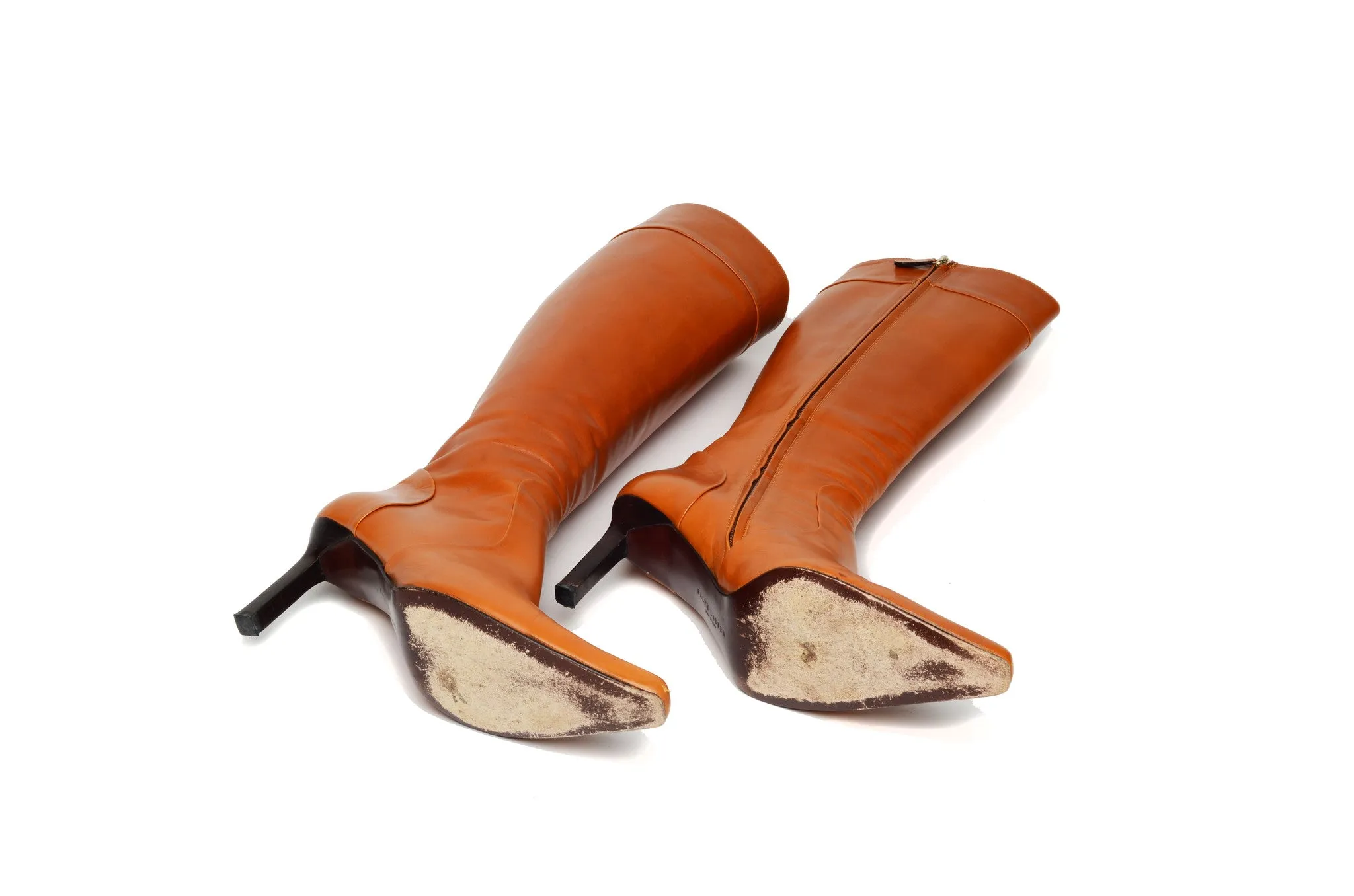 Ralph Lauren - Camel Colored Knee High Boots - US 7 1/2