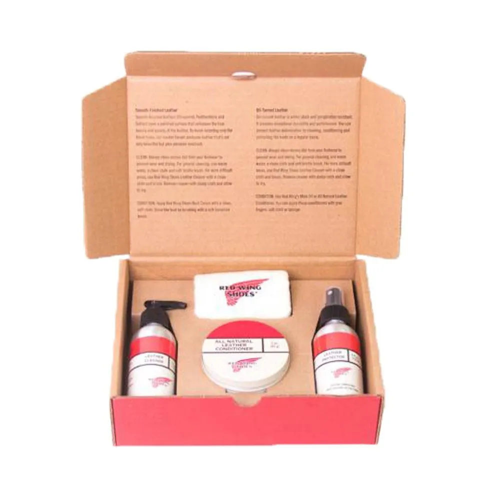 Red Wing Shoes Oil Tanned Leather Protective Care Kit