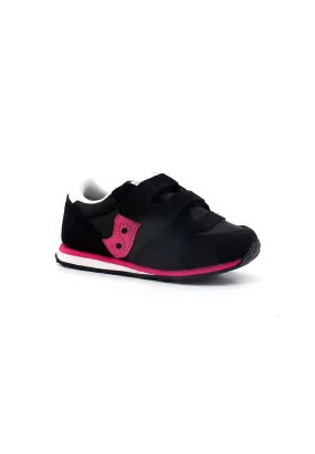 SAUCONY Baby Jazz Sneaker Bambino Black Pink SL166341